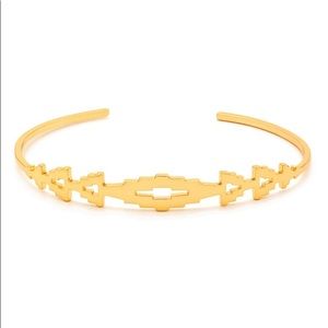 Rare Sold Out Gold Gorjana Bondi Cuff Bracelet